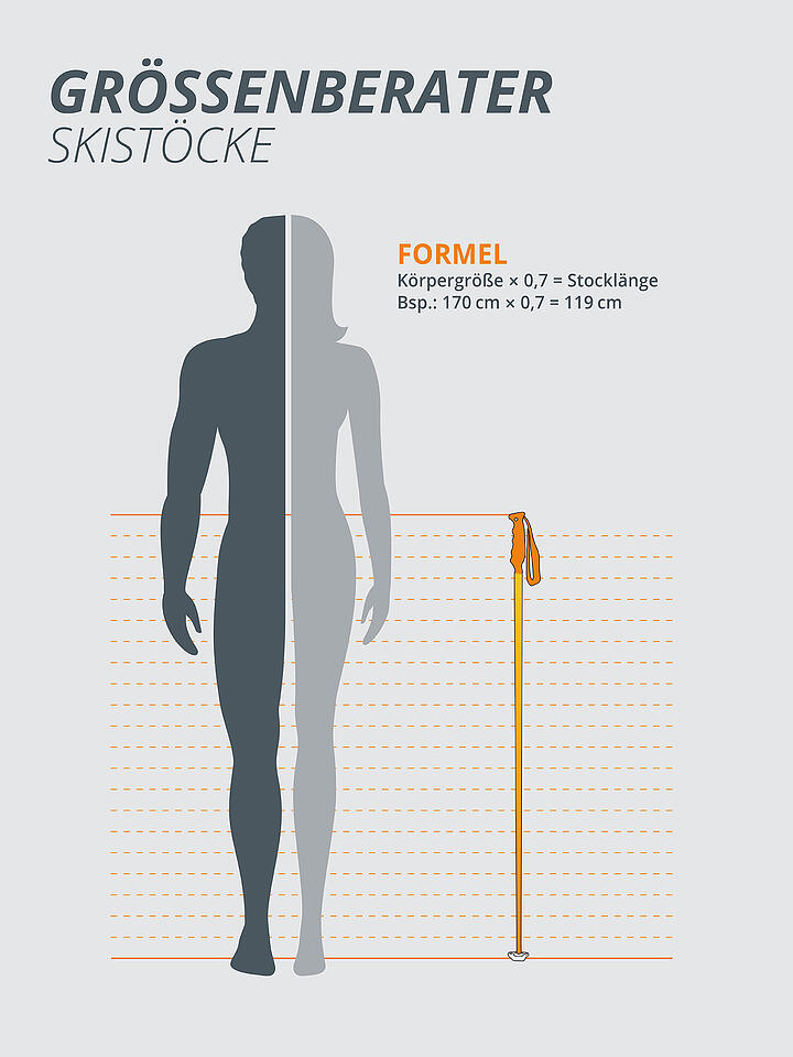 ATOMIC | Skistöcke Amt SQS | grau